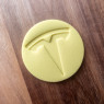 Tesla Logo Cookie cutter