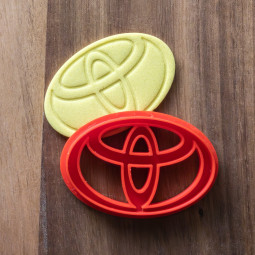 Toyota Logo Cookie cutter