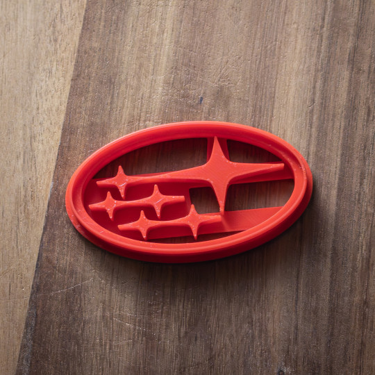 Subaru Logo Cookie cutter