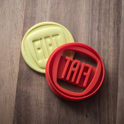 Fiat Logo Cookie cutter