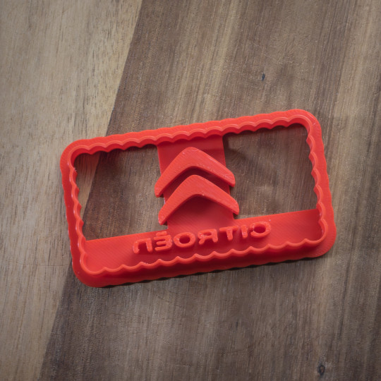 Citroen Logo Cookie cutter