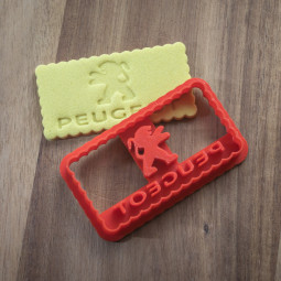 Peugeot Logo Cookie cutter