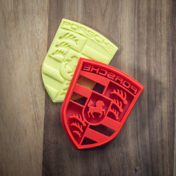 Porsche Logo Cookie cutter