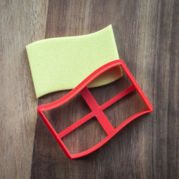 Simple Flag Cookie Cutter