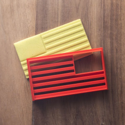 USA Flag Cookie Cutter