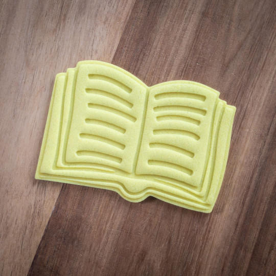 Open book Cookie cutter