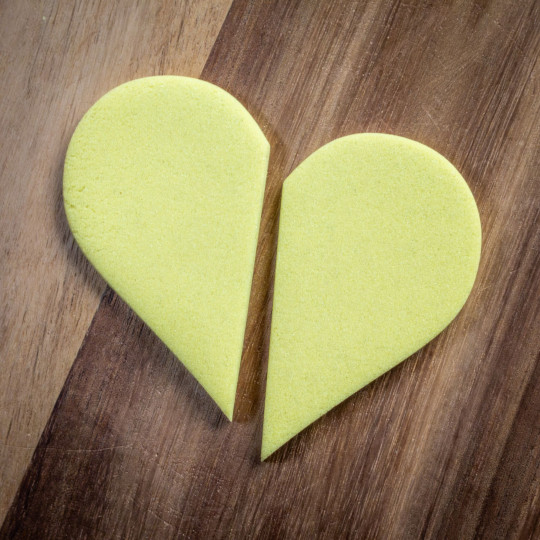 Half heart cookie cutter Half heart cookie cutter