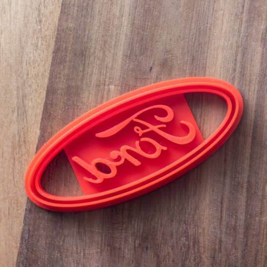 Cookie Cutter Ford Logo