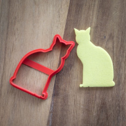 Outline Cat Cookie Cutter
