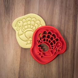 Thanksgiving Cookie cutter with Turkey