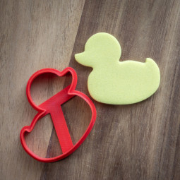 Outline Duck Bird Cookie Cutter