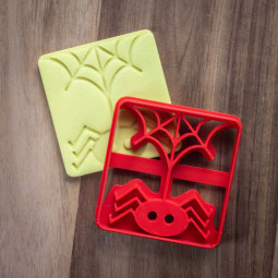 Halloween Cookie Cutter | Spider with net