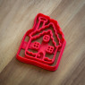 Gingerbread house cookie cutter