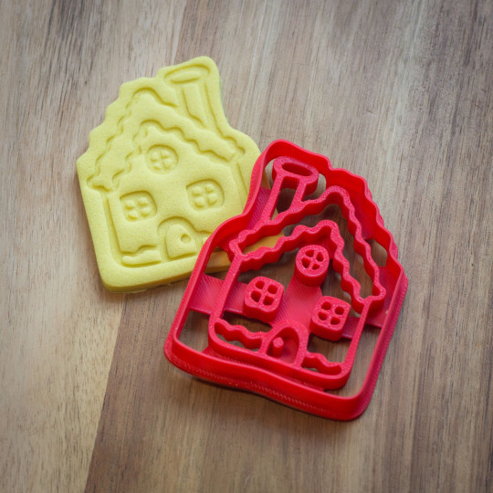 Gingerbread house cookie cutter