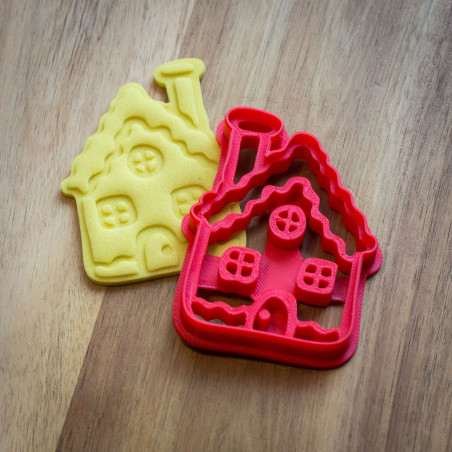 Gingerbread house cookie cutter