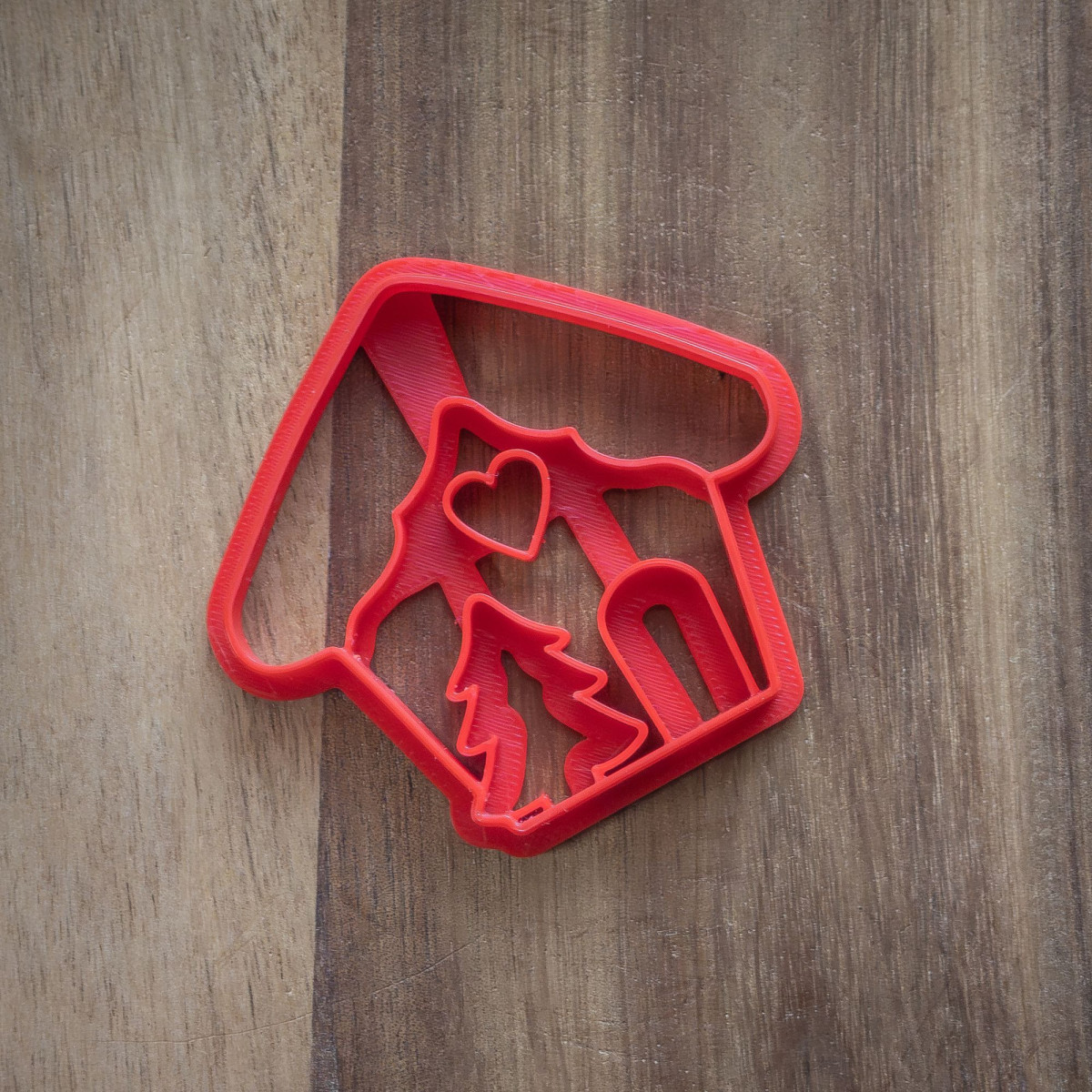 Christmas Home Sweet Home Cookie Cutter