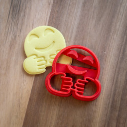 Hugging Face Emoji Cookie Cutter