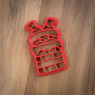 Santa Claus Stuck Chimney | Cookie Cutter