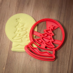 Snow Ball Cookie Cutter | Christmas Ball