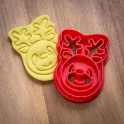 Festive Doe Cookie Cutter