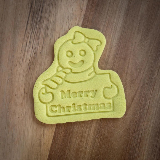Gnome dwarf christmas cookie cutter | Merry christmas