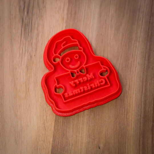 Gnome dwarf christmas cookie cutter | Merry christmas | Boy
