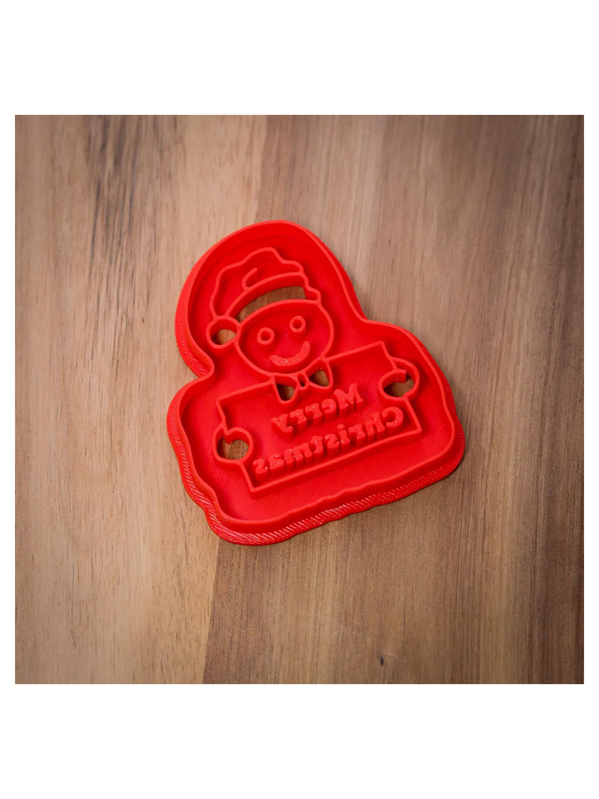 Gnome dwarf christmas cookie cutter | Merry christmas | Boy