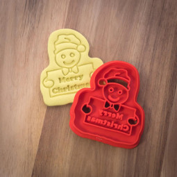 Gnome dwarf christmas cookie cutter | Merry christmas | Boy