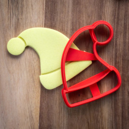 Santa Claus Hat Cookie Cutter