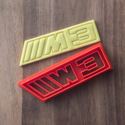 BMW M3 Logo Cookie cutter