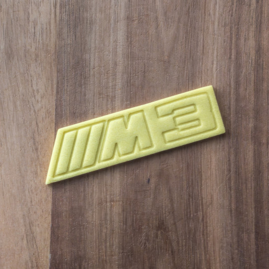 BMW M3 Logo Cookie cutter