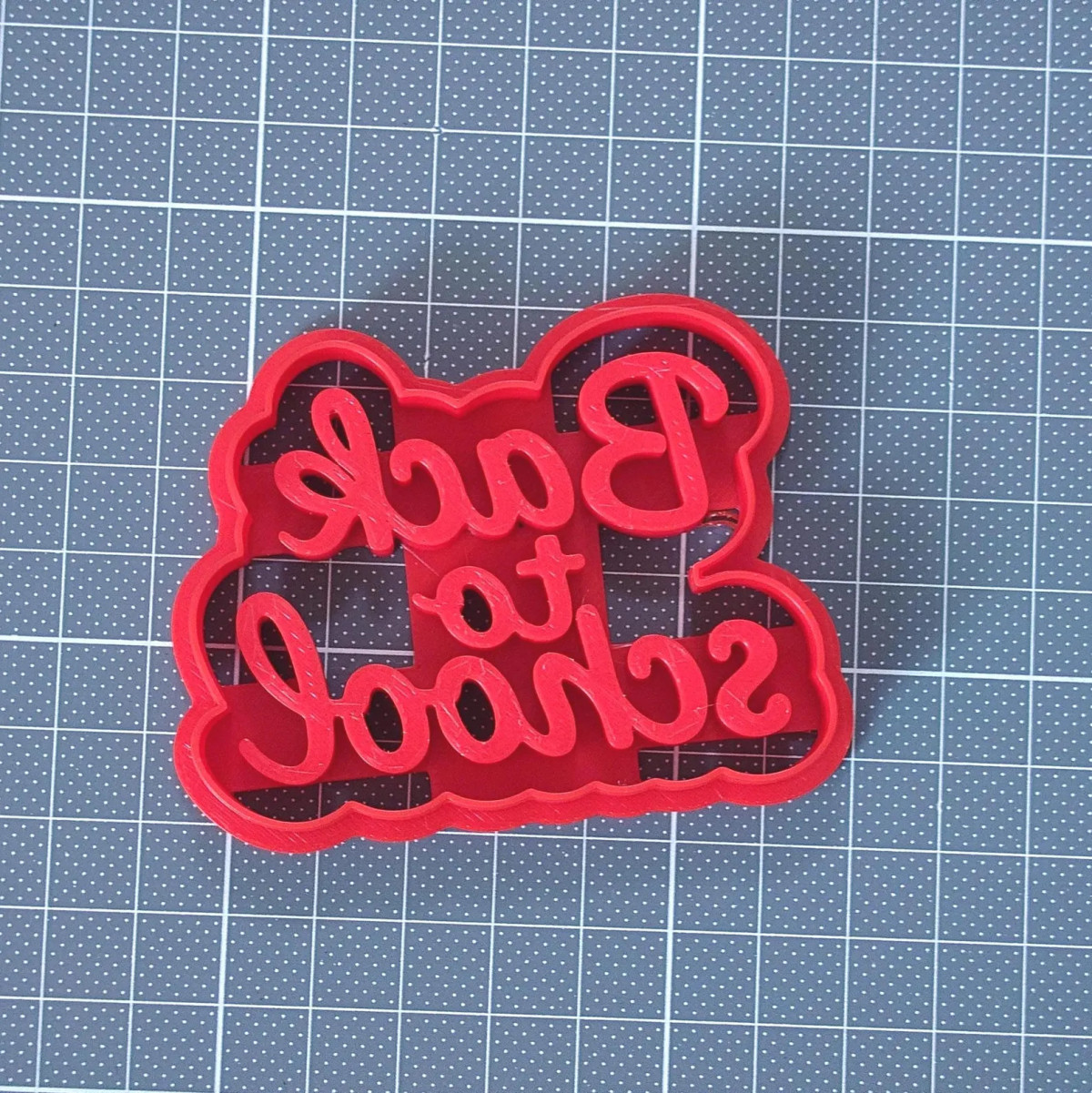Back to School Cookie Cutter